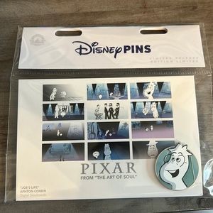 Disney Pins Pixar Soul Postcard Pin Limited Release  NWOT.  Package not opened.